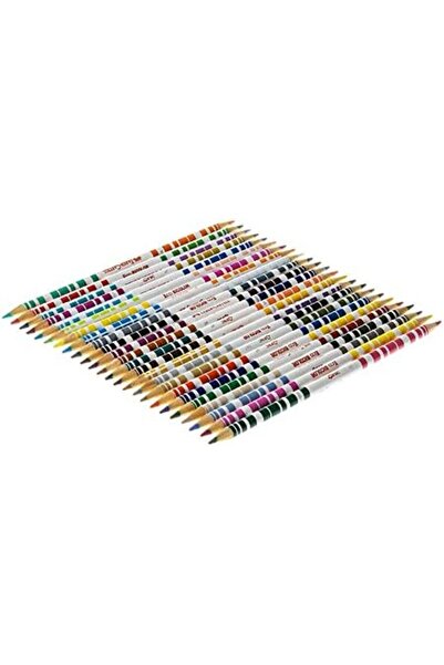 Nacario أقلام تلوين ثنائية اللون من نركريوشوب، 48 لونًا 1201248