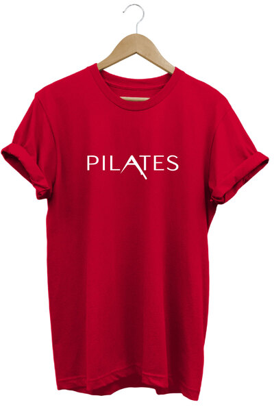 onsrawear Pilates Athlete Minimalist Design Printed 100% Cotton Unisex Basic ...
