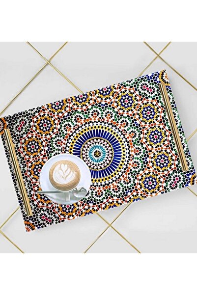 LOWHA Decorative Acrylic Serving Tray