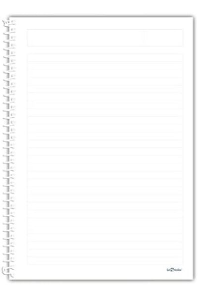 Nacario NrcrioShop Lé 2012095/1 غلاف من مادة Tranz PP، دفتر ملاحظات حلزوني من...