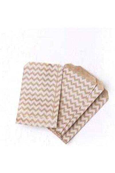 Nacario Nrcrioshop 20 Pieces of Polka Dot and Zigzag Patterned Paper Bags (11...