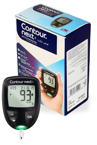 Contour Next Contour Next Smartlight Blood Glucose Meter with Multi-Pulse Tec...