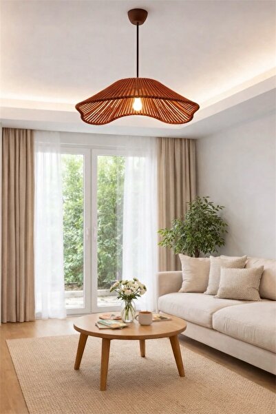 afralya home Modern Dokulu, Pinterest Tarzı Özel Tasarım Tekli Sarkıt Avize S...