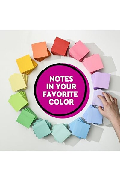 Nacario ملاحظات لاصقة فائقة الالتصاق من نركريو شوب، مقاس 3 × 3 بوصة 1201248