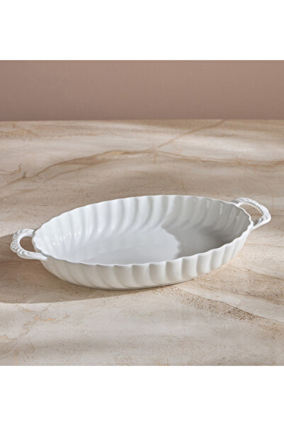 Generic Raqiya Porcelain Baking Dish - 27 x 45 cm