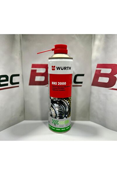 Würth HHS 2000 Yüksek Basınca Dayanıklı Sıvı Gres Yağlama Sprey 500ml (Yeni T...