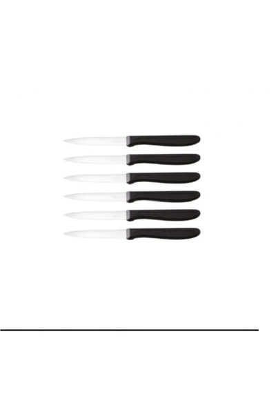 MISTERCOOK Mister0Cook Knife Set, 6 Pieces (Black Color)