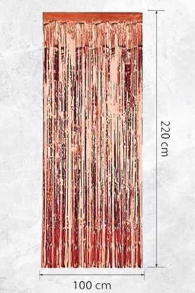 Nacario NrcrioShop ستارة جانبية ستارة باب مزينة بخلفية وردية 1201248