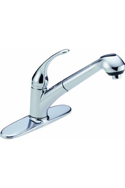 Yıldızan صنبور مطبخ esnshop Foundations B4310LF ذو ذراع واحد قابل للسحب، من ا...