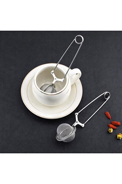 sanal trend Stainless Steel Herb Tea Strainer with Latch / Tea Coffee Brewing...