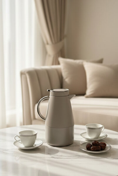 SQUALO MIXFF Luxury Tea and Coffee Thermos – Matte Black – Stainless Steel In...