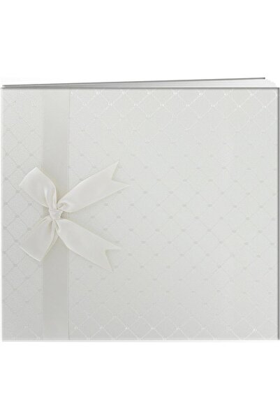 Yıldızan Esnshop 20 cm X 8 Inch Postbound Fabric Cover Memory Notebook, Ivory...