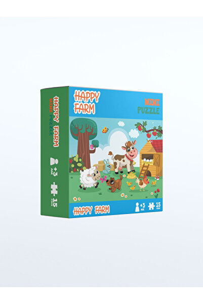 Desmond Happy Farm | Mini Puzzle | Kids Puzzle | Çocuk Puzzle | 15 Parça