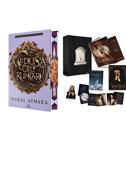 Ephesus Yayınları Medusa'nın Ölü Kumları 3 Ciltli Yan Boyalı ve Vaveyla 2 Kış...