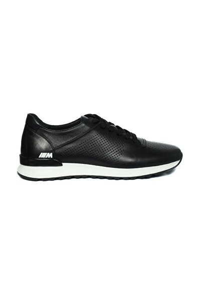Msport M3045 Μαύρα παπούτσια casual από γνήσιο δέρμα