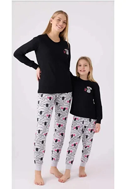 Rolypoly Mother and Daughter Double Set - Black