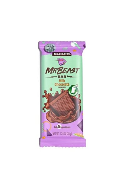 Feastables Ciocolată cu lapte Mr. Beast, 60g
