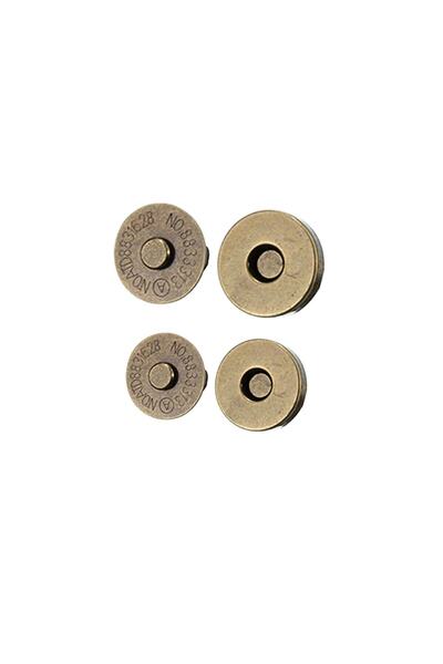 SEM AKSESUAR Bag Wallet Magnet 1.8 Mm Bag Accessory Magnetic Snap