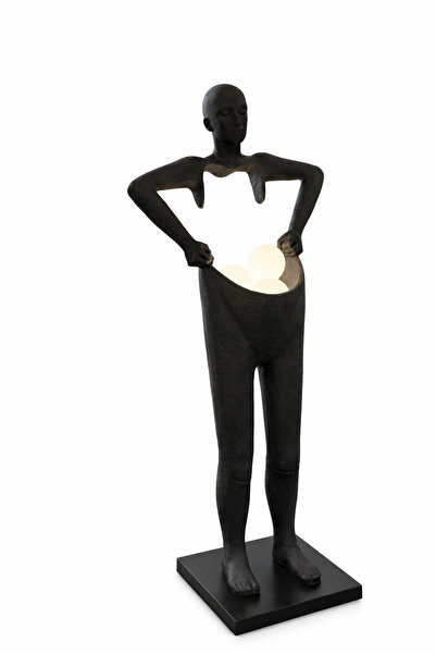 NOYA LİGHTİNG MODERN HEYKEL - LAMBADER - HEYKEL AYDINLATMA - İNSAN FİGÜRÜ LAM...