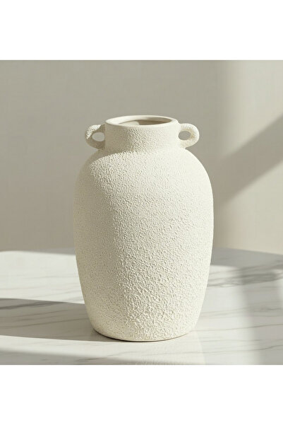 ALORA Umber Decorative Vase - 16.5 x 16.5 x 25 cm