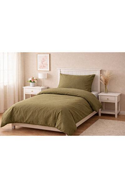 FAAL %100 Pamuk Tek Kişilik Nevresim Takımı 160*220 Lastikli Çarşaf