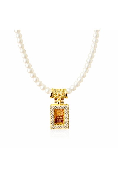 Nezihhan 0.05 Gram Altınlı 24 Ayar Kolye