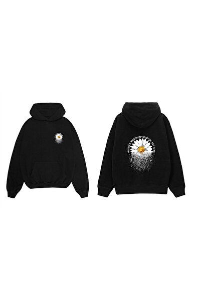ELFERA Oversized Daisy Printed Sweat-Shirt