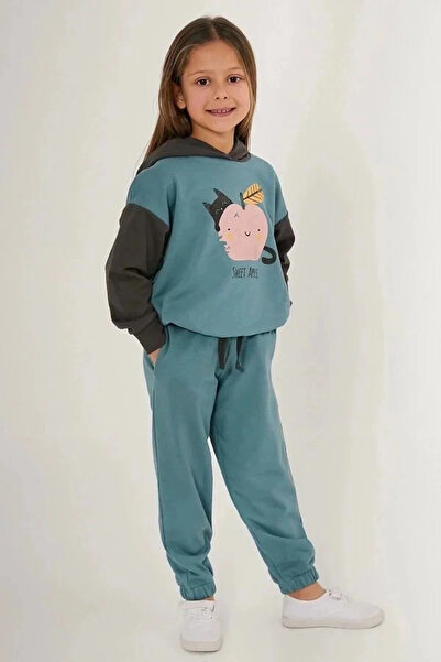 Rolypoly GIRLS TRACKSUIT SUIT - PASTEL GREEN