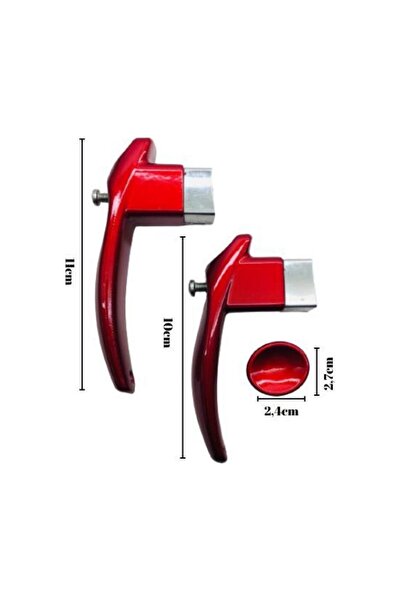 ferhat0 Teapot Handle Set Red Square Fireproof