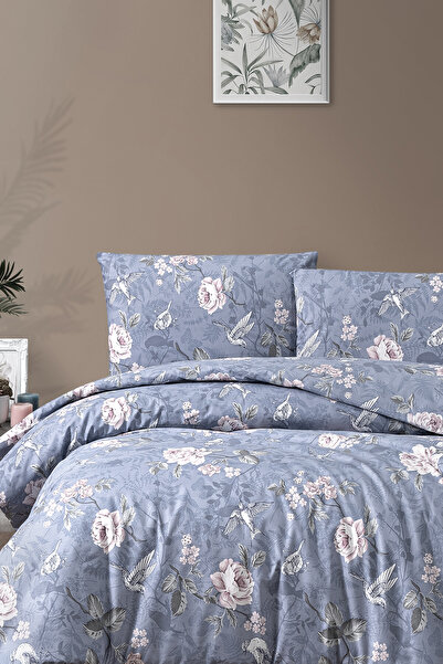 First Choice طقم غطاء لحاف مزدوج من إيبيزا مصنوع من القطن بنسبة 100%