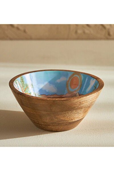 Generic Desert Elegance Mango Wood Serving Bowl