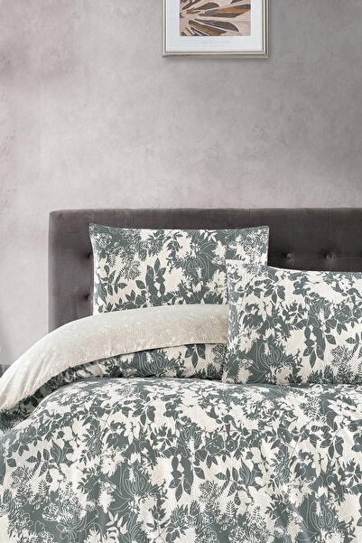 First Choice Colin 100% Cotton Double Duvet Cover Set - Fitted Sheet