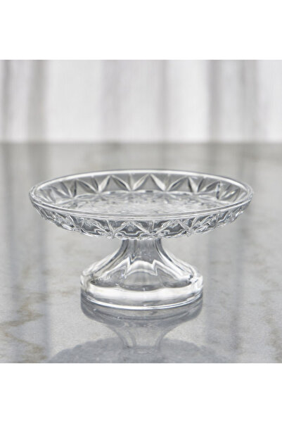 Generic Aria Glass Decorative Platter - 18 x 18 cm