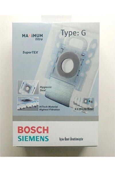 ferhat0 كيس غبار للمكنسة الكهربائية Esgep Bosch المتوافق مع BSG 6000 - 6999، ...