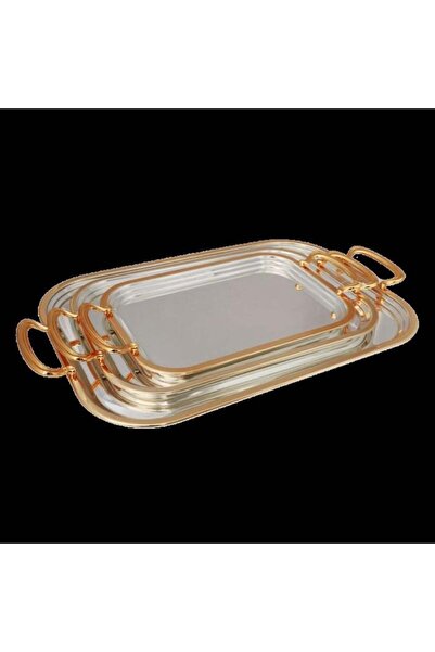Alsaif Home Luxury Serving Set - 3 Pieces