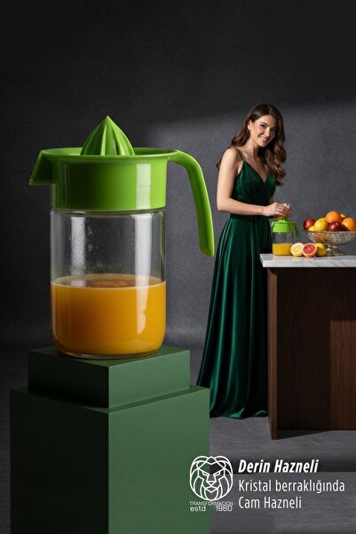 Transformacion Professional Citrus Juicer with Glass Chamber – 660 ml 19 cm D...
