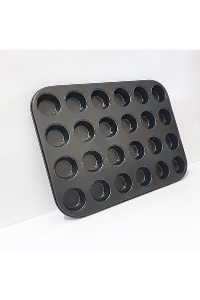 renkli çiçekler 24-Piece Muffin Mold Fireproof Non-Stick Oven Dish