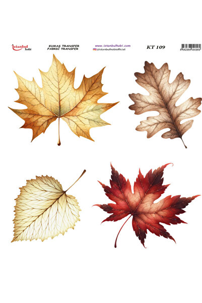 İstanbul Hobi Fabric Transfer Paper 20X20Cm Kt-109