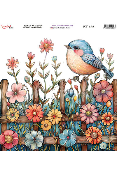 İstanbul Hobi Fabric Transfer Paper 20X20Cm Kt-193