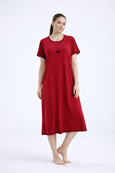 Andrella Kadın Gecelik Elbise Yazlık Mevsimlik – Battal Serin Tutan Doğal Bam...