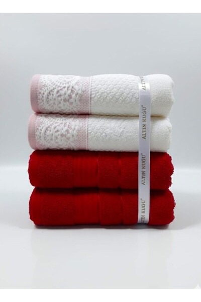 Özdilek Evony Trendy Towels - 4 Pieces 50X90Cm