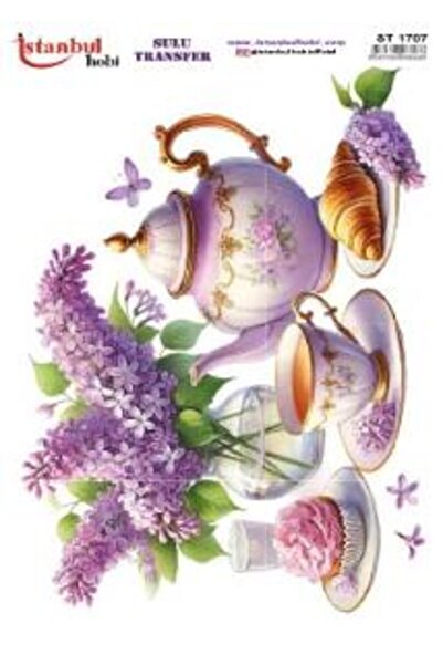 İstanbul Hobi ورق نقل مائي 25x35 سم ST-1707