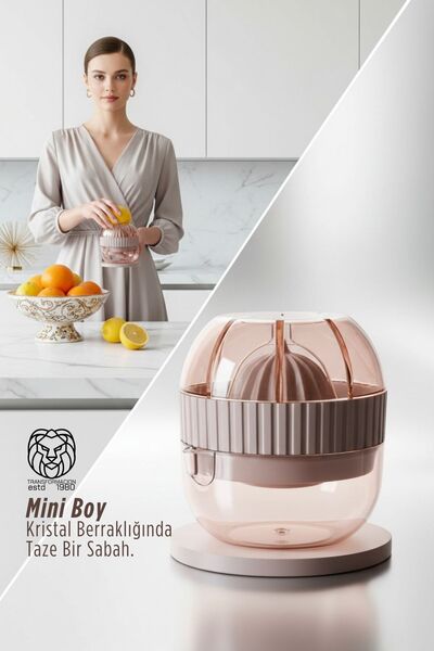 Transformacion Mini Lemon Squeezer, Citrus Juicer – Ergonomic Practical Fruit...