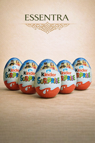 Essentra Home ESSENTRA Kinder Sürpriz Yumurta (5’li ) Eğlence ve lezzet bir a...