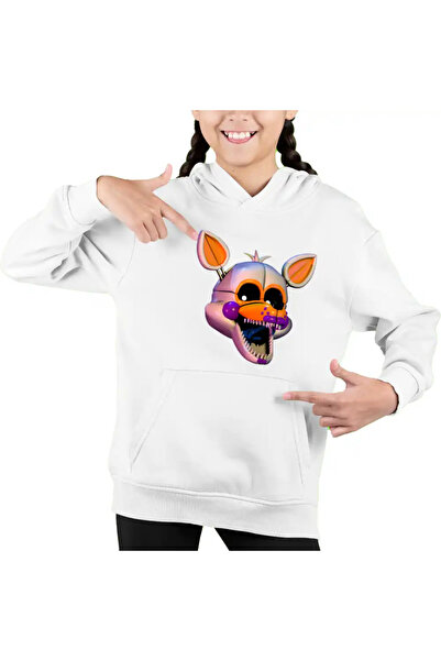 OEM Hanorac Copii Fete Fnaf Funtime Foxy Five Nights at Freddy Horror Halloween