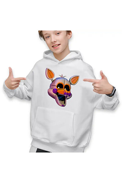 OEM Hanorac Copii Baieti Fnaf Funtime Foxy Five Nights at Freddy Horror Hallo...