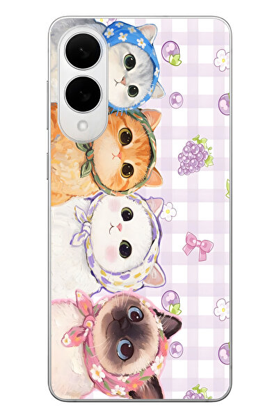 moonset Samsung Galaxy S25 EDGE Uyumlu Baskılı Yumuşak Silikon Şeffaf Telefon...