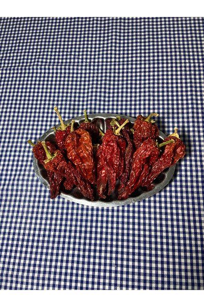 Meryem'in Mutfağı Kuru Kızartmalık Tatlı Acı Karışık Kale Biberi 10'lu