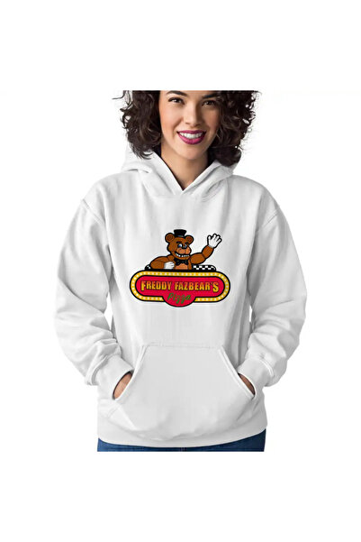 OEM Women's Hoodie Fnaf Freddy Fazbears Pizza Five Nights at Freddy's Horror ...