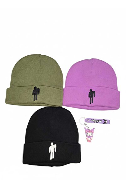 ÇINAR PAZARLAMA TİCARET 3'lü Unisex Katlamalı Bere